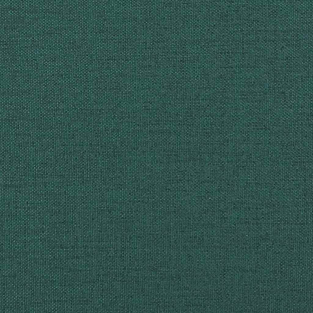 Bäddsoffa med kudde Mörkgrön 74 x 77 x 81 cm tyg