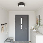 Junaro - Taklampa Svart 30 x 13.5 cm tyg