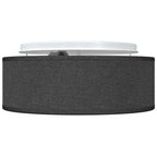 Junaro - Taklampa Svart 30 x 13.5 cm tyg