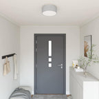 Elunari - Taklampa Grå 30 x 13.5 cm tyg