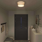 Fyvora - Taklampa Taupe 30 x 13.5 cm tyg