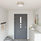 Fyvora - Taklampa Taupe 30 x 13.5 cm tyg