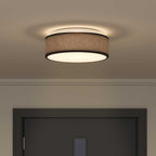 Virenso - Taklampa Svart 38 x 13.5 cm tyg