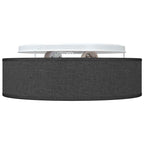 Virenso - Taklampa Svart 38 x 13.5 cm tyg