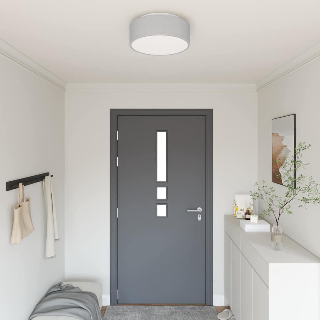 Montira - Taklampa Grå 38 x 13.5 cm tyg