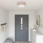 Syrino - Taklampa Taupe 38 x 13.5 cm tyg