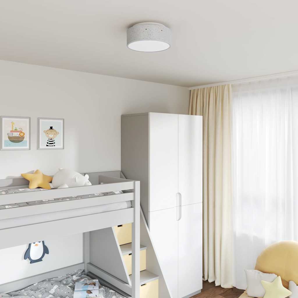 Holvani - Taklampa Grå 30 x 13.5 cm tyg