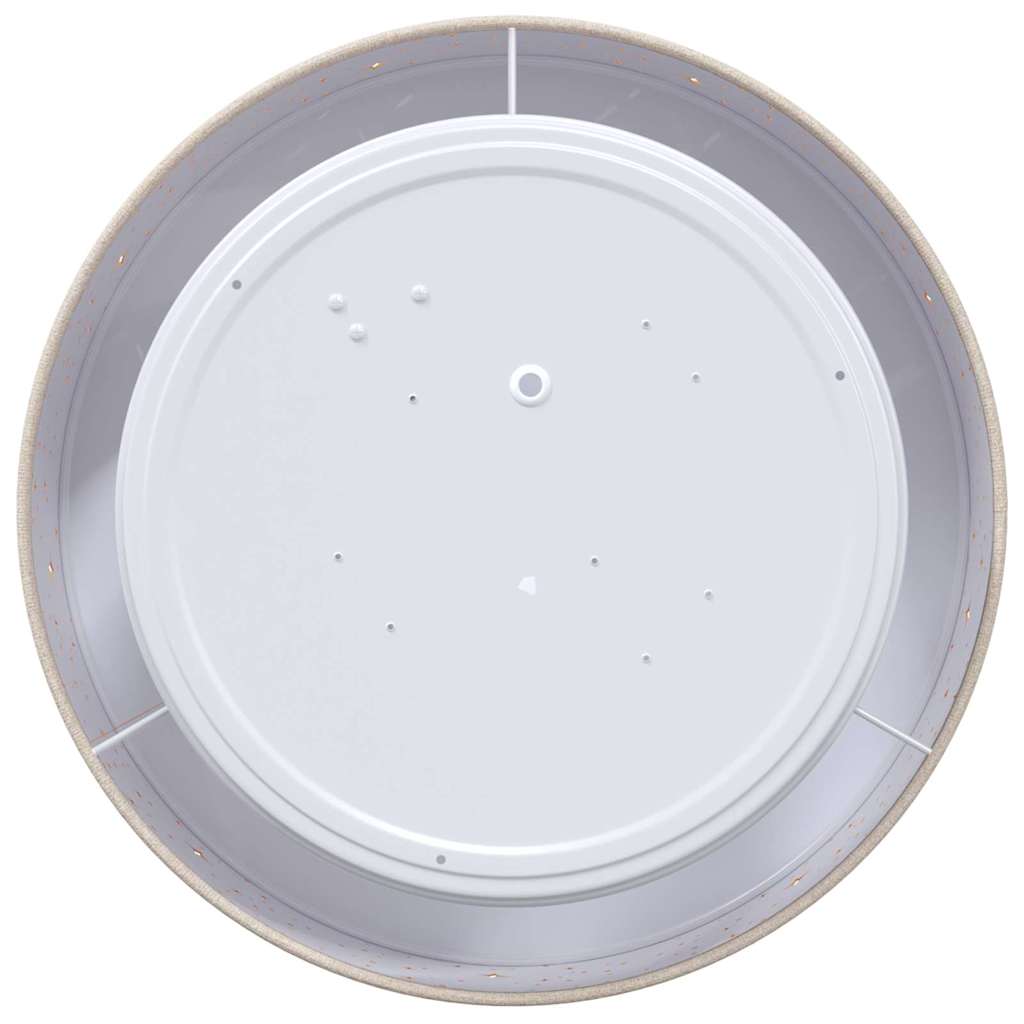 Alandor - Taklampa Taupe 30 x 13.5 cm tyg