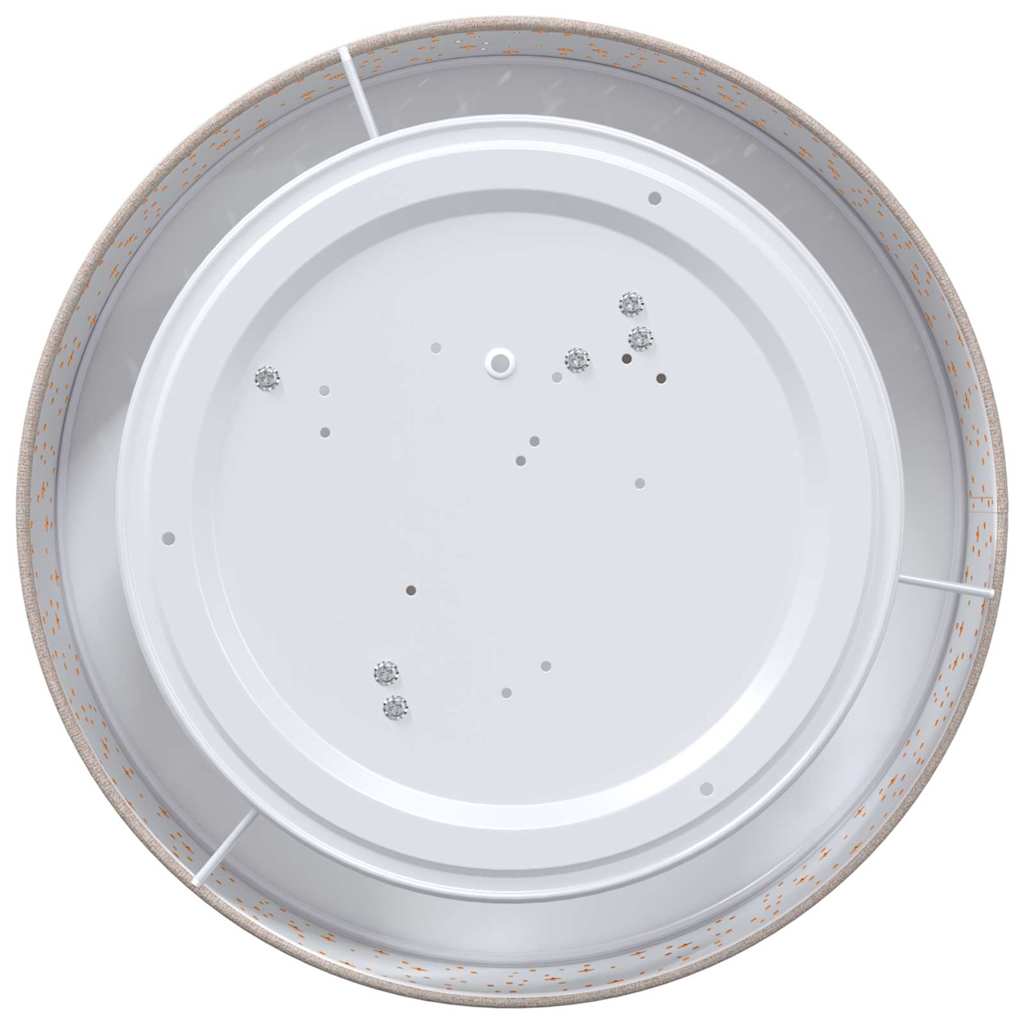 Ovelara - Taklampa Taupe 38 x 13.5 cm tyg