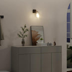 Finula - Takspotlight Svart 13 x 13 x 26 cm Glas och metall