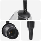 Arinova - Takspotlight Svart 33 x 13 x 26 cm Glas och metall