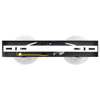 Arinova - Takspotlight Svart 33 x 13 x 26 cm Glas och metall