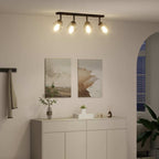 Odeni - Takspotlight Svart 70 x 13 x 26 cm Glas och metall