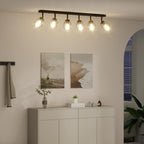 Seranoz - Takspotlight Svart 110.5 x 13 x 26 cm Glas och metall