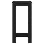 Barbord Svart Ek 51 x 50 x 103.5 cm Konstruerat trä