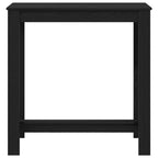 Barbord Svart Ek 102 x 50 x 103.5 cm Konstruerat trä