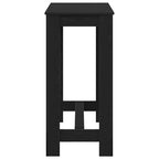 Barbord Svart Ek 102 x 50 x 103.5 cm Konstruerat trä