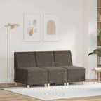 London – Modulsofa utan armstöd 3 pcs Mörkgrå 55 x 74 x 82 cm