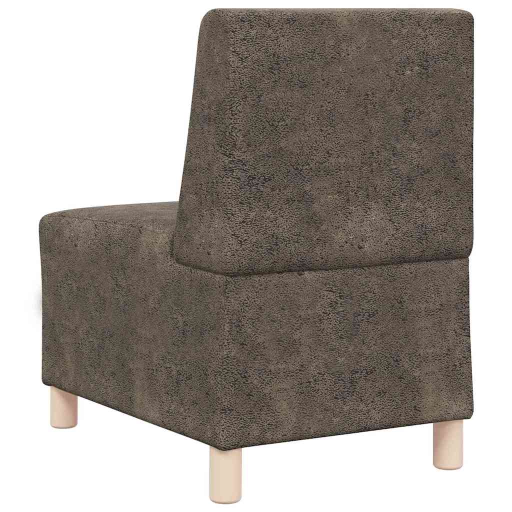 London – Modulsofa utan armstöd 3 pcs Mörkgrå 55 x 74 x 82 cm