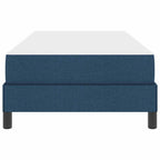 Bäddfjäder med madrass Blå 90 x 200 cm tyg