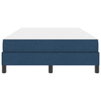 Bäddfjäder med madrass Blå 120 x 200 cm tyg