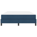 Bäddfjäder med madrass Blå 140 x 200 cm tyg