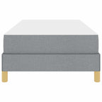 Bäddfjäder Ljusgrå 80 x 200 cm tyg