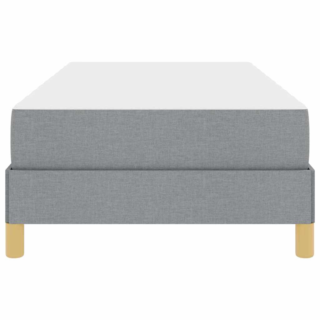 Bäddfjäder Ljusgrå 90 x 200 cm tyg