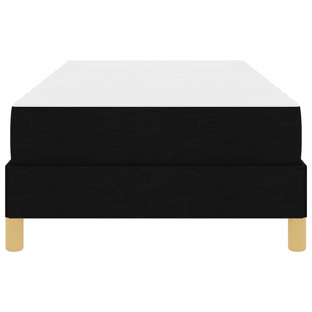 Bäddfjäder Svart 90 x 200 cm tyg