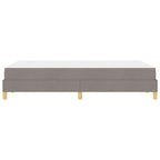 Bäddfjäder Taupe 120 x 200 cm tyg