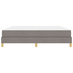 Bäddfjäder Taupe 180 x 200 cm tyg