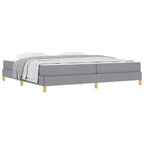 Bäddfjäder Ljusgrå 200 x 200 cm tyg