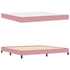 Bäddfjäder med madrass Rosa 200 x 200 cm tyg