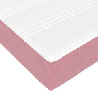 Bäddfjäder med madrass Rosa 140 x 220 cm tyg