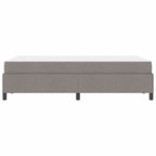 Bäddfjäder Taupe 120 x 200 cm tyg