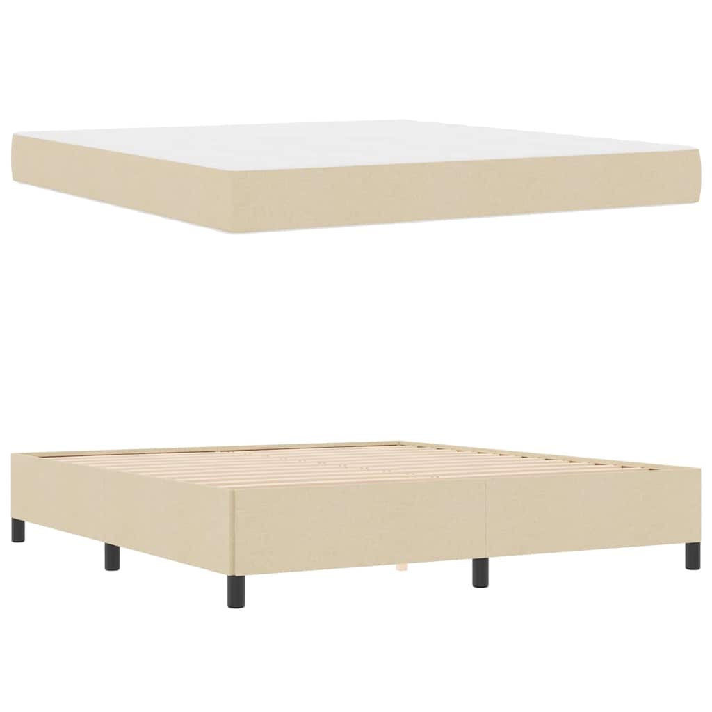 Bäddfjäder Kräm 180 x 200 cm tyg