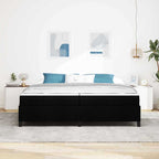 Bäddfjäder Svart 200 x 200 cm tyg