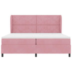 Bäddfjäder med madrass Rosa 200 x 200 cm Polyester