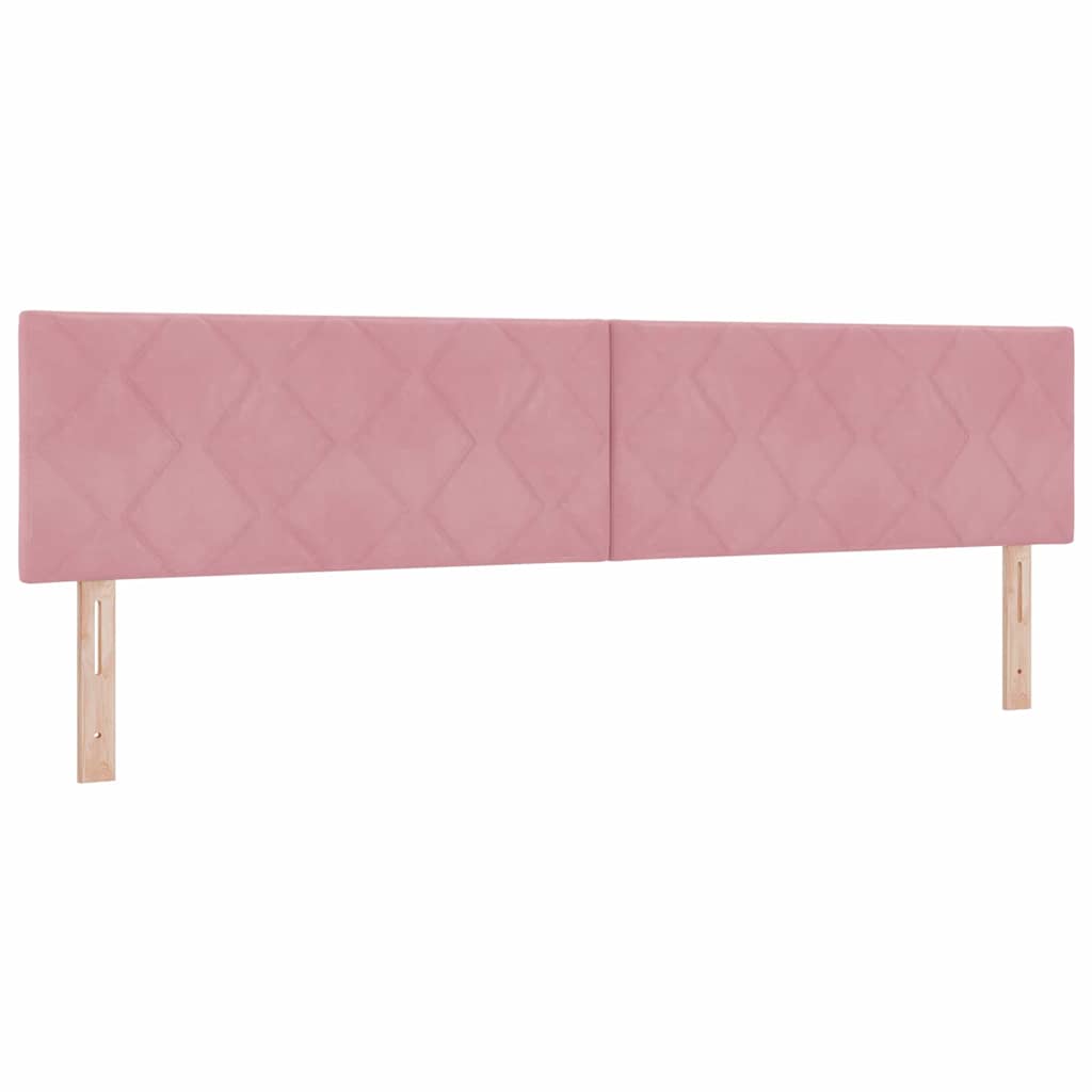 Bäddfjäder med madrass Rosa 200 x 200 cm Polyester