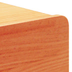 Corvesso - Sängbord med låda Vaxbrun 44 x 32.5 x 40 cm Massiv furu