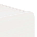 Tavroli - Sängbord med låda Vit 39 x 34 x 16.5 cm Massiv furu