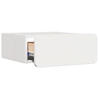 Tavroli - Sängbord med låda Vit 39 x 34 x 16.5 cm Massiv furu