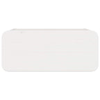 Tavroli - Sängbord med låda Vit 39 x 34 x 16.5 cm Massiv furu