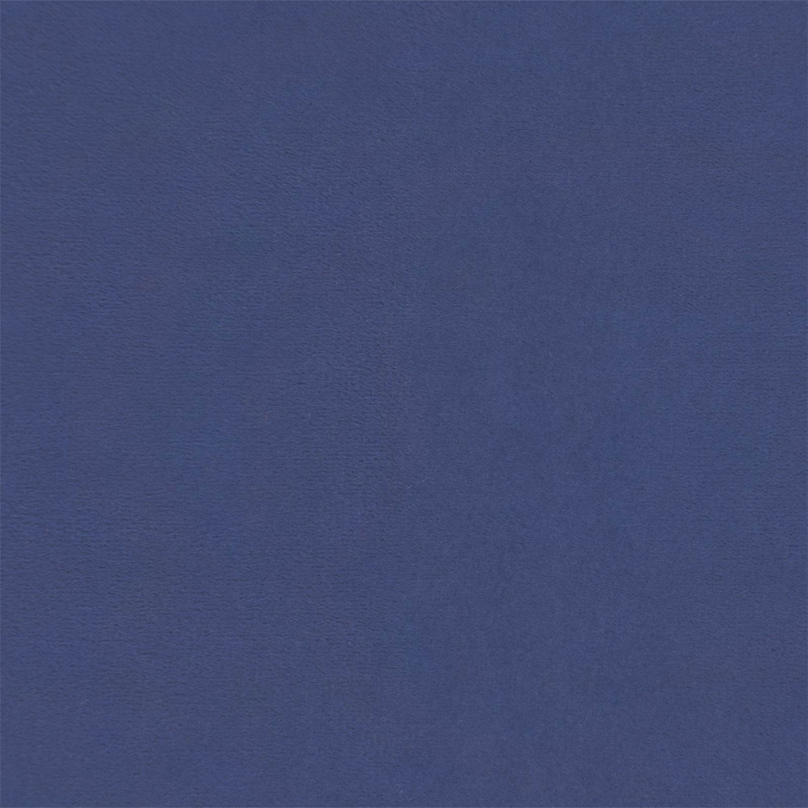 Barnsängram med sänggavel Polisblå 80 x 200 cm Sammet