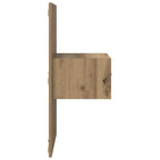 Sorvanto - Sängskåp 2 pcs artisan ek 48.5 x 32.5 x 80 cm Konstruerat trä