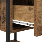 Pavliso - Sängskåp 2 pcs Gammalt trä 40 x 39 x 40 cm Konstruerat trä