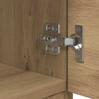 Zanverio - Sängskåp 2 pcs artisan ek 40 x 39 x 40 cm Konstruerat trä