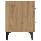 Kelrionis - Sängskåp 2 pcs artisan ek 40 x 35 x 47.5 cm Konstruerat trä