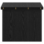 Selvanoir - Kaffeebord Svart Ek 55 x 54,5 x 45 cm Konstruerat trä