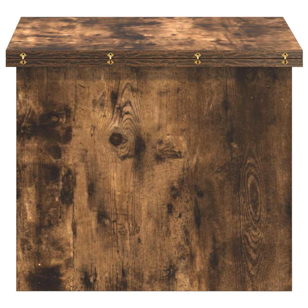 Dravinoir - Kaffeebord Rökt ek 55 x 54,5 x 45 cm Konstruerat trä